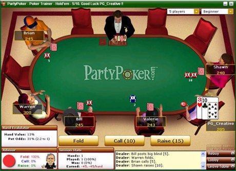 Party Poker Trainer