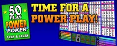 50 play power poker