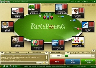 PartyPoker New Lobby