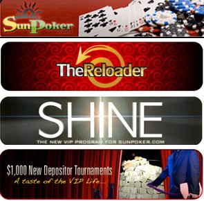 SunPoker shine the reloader 1000 tournament