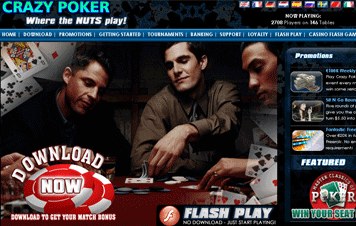 crazy poker new site