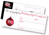 ftp gift certificate