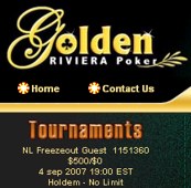 golden riviera poker