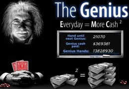 the genius party poker