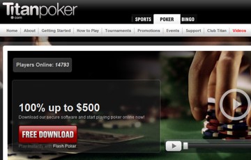 titan poker new site